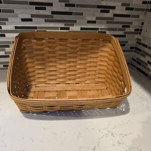Longaberger Brown Woven Basket